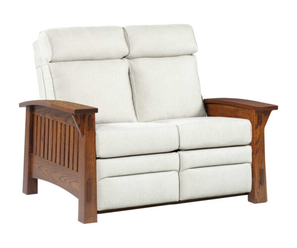 Country Mission Recliner Love Seat