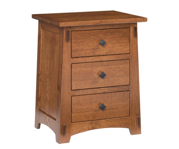 Olde Shaker 3 Drawer Nightstand