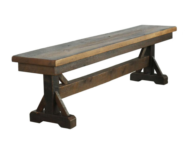 Reclaimed Country Auburn Bench