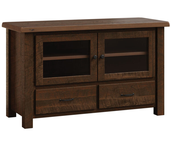 Reclaimed Post Mission TV Stand