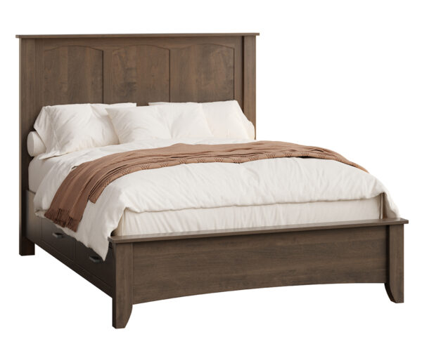 Jackson Panel Bed With Drawer Unit