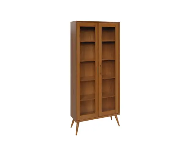 South Shore Glass Bookcase